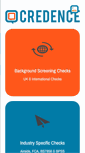 Mobile Screenshot of credence.co.uk